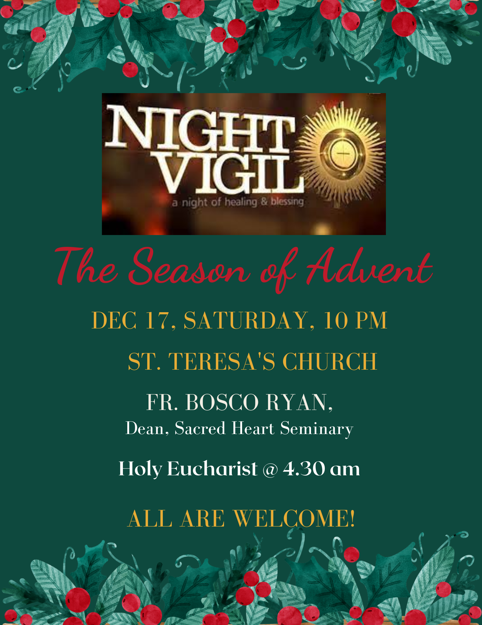 Advent Night Vigil